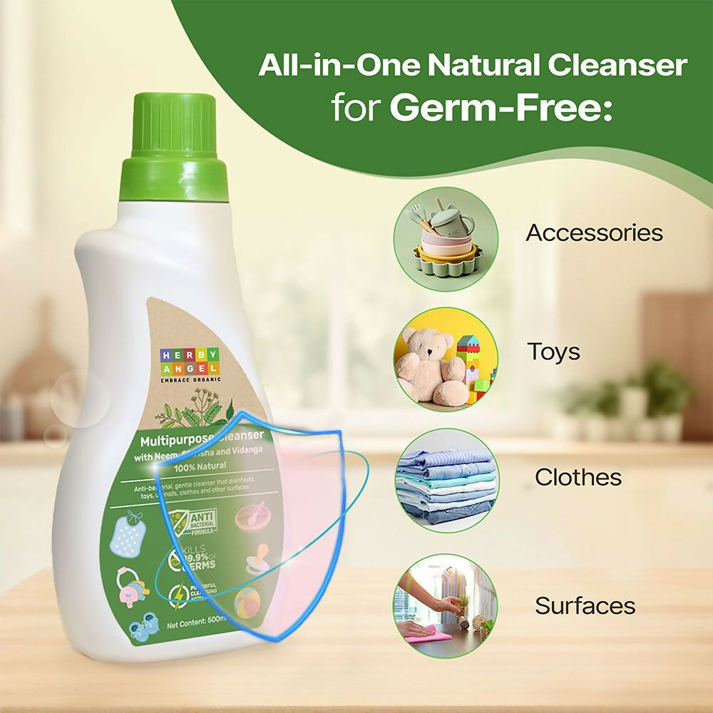 Herby Angel Multipurpose Cleanser for Baby Feeding Accessories