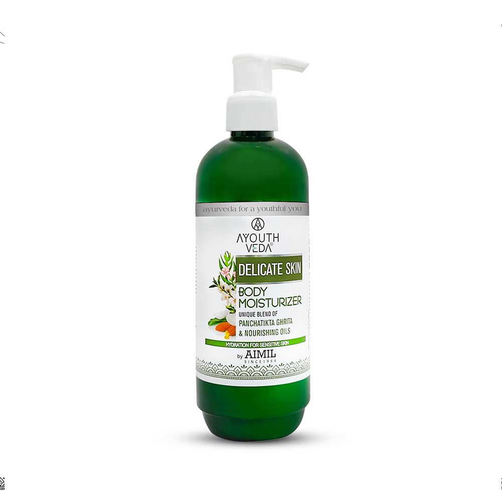 Ayouthveda Delicate Skin Body Moisturizer - 300 ml