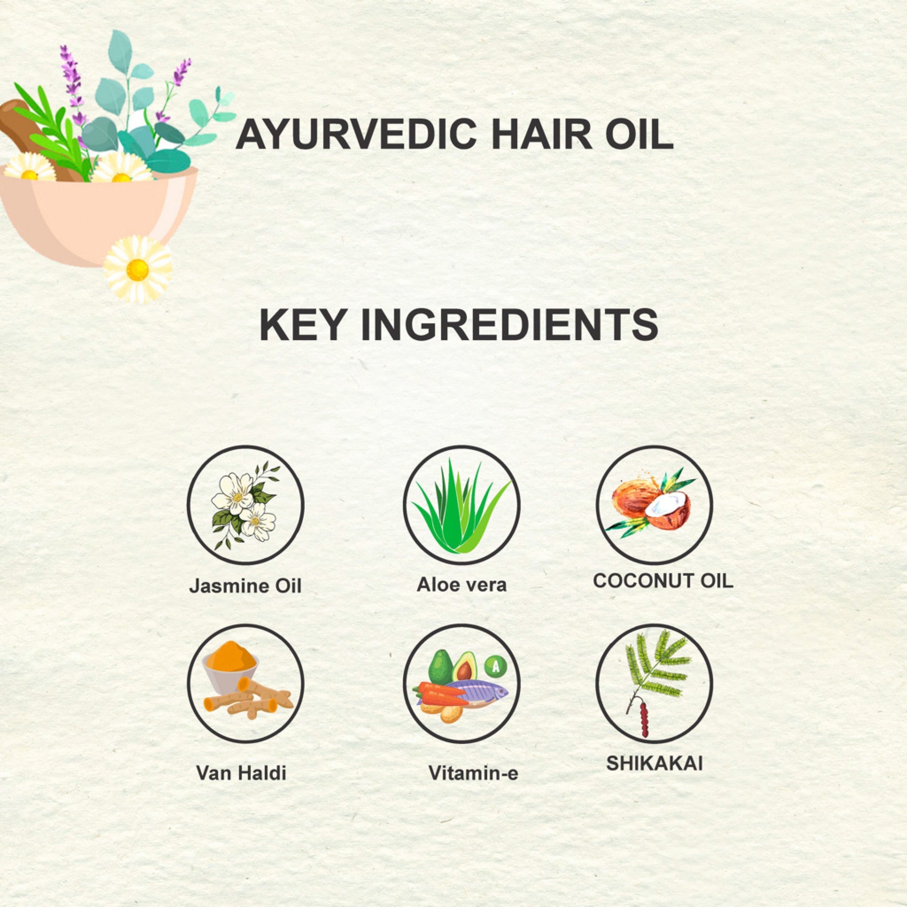 Love Earth Ayurvedic Hair Oil - 100ml