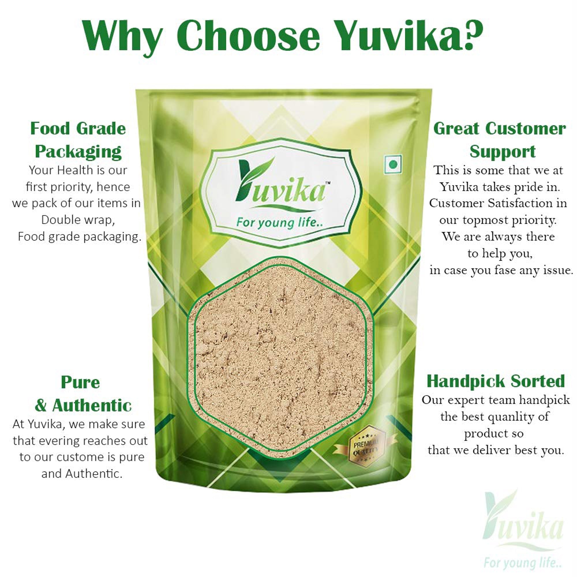Yuvika Kuda Chilka Powder - Kutaj - Kutuj  - Holarrhena Antidysenterica