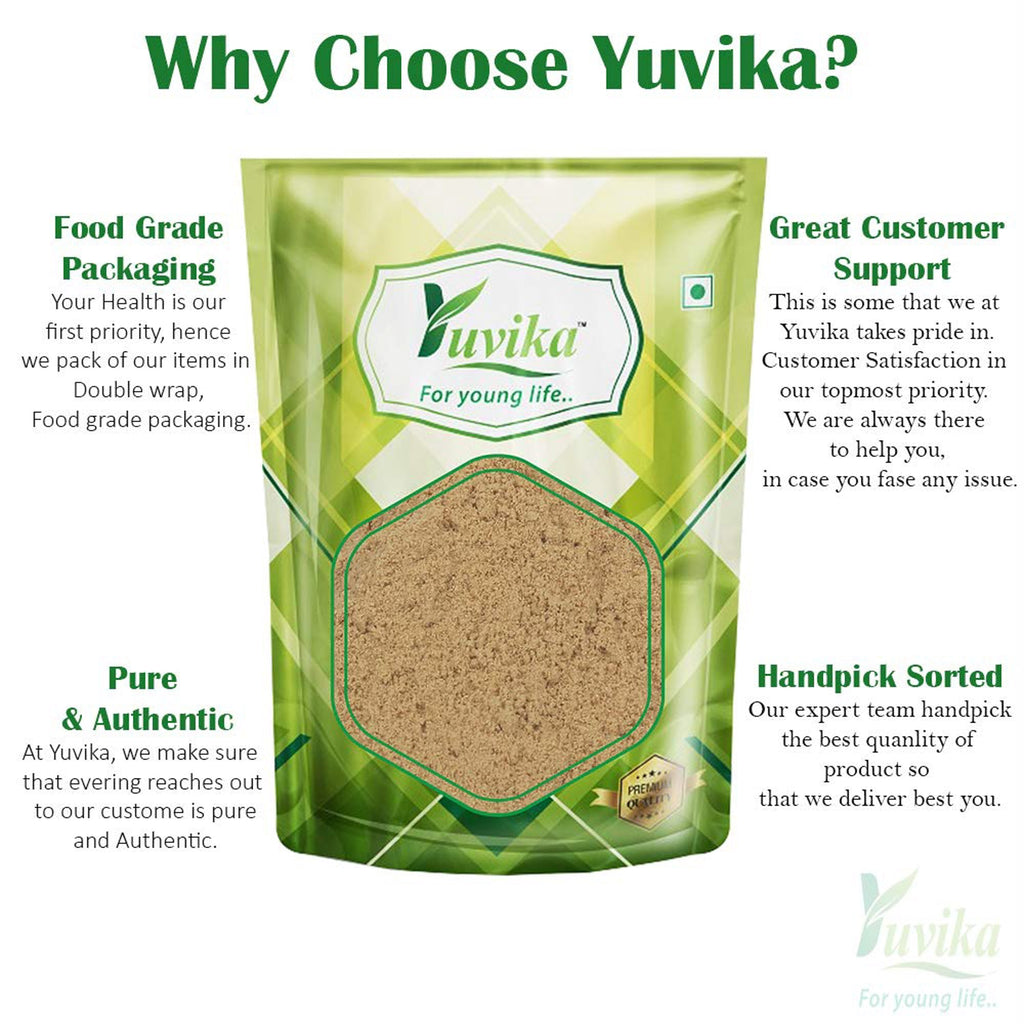Yuvika Kulanjan Powder - Kulinjan - Paan Root - Alpinia Galanga Wild - Siamese Ginger