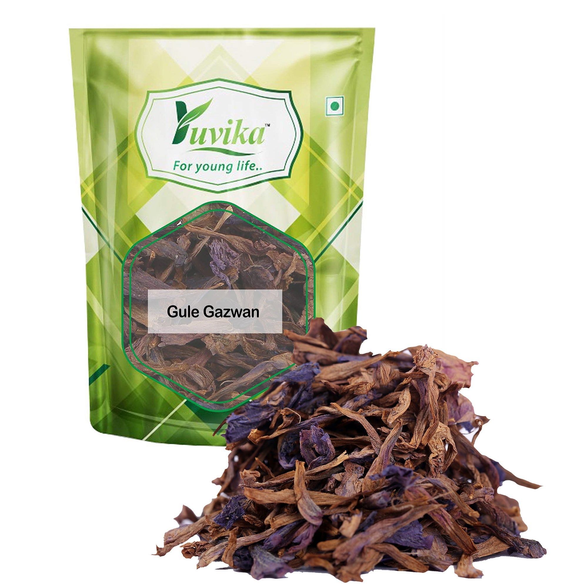 Yuvika Gule Gazwan - Gule Gajwan - Onosma Bracteatum Flower - 50 gms