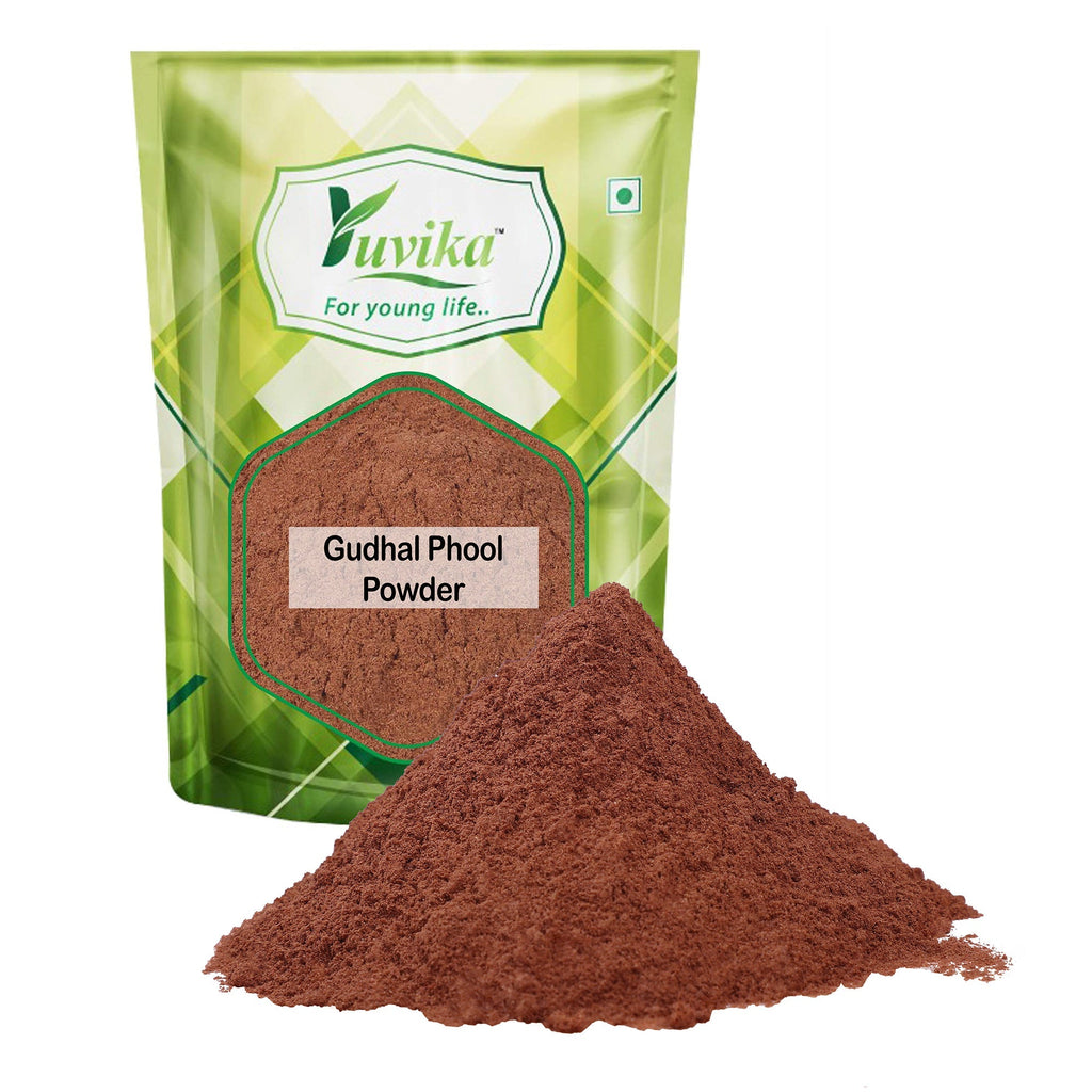 Yuvika Gudhal Phool Powder - Jaswand - Hibiscus Rosa Sinensis - Hibicus Flower Powder