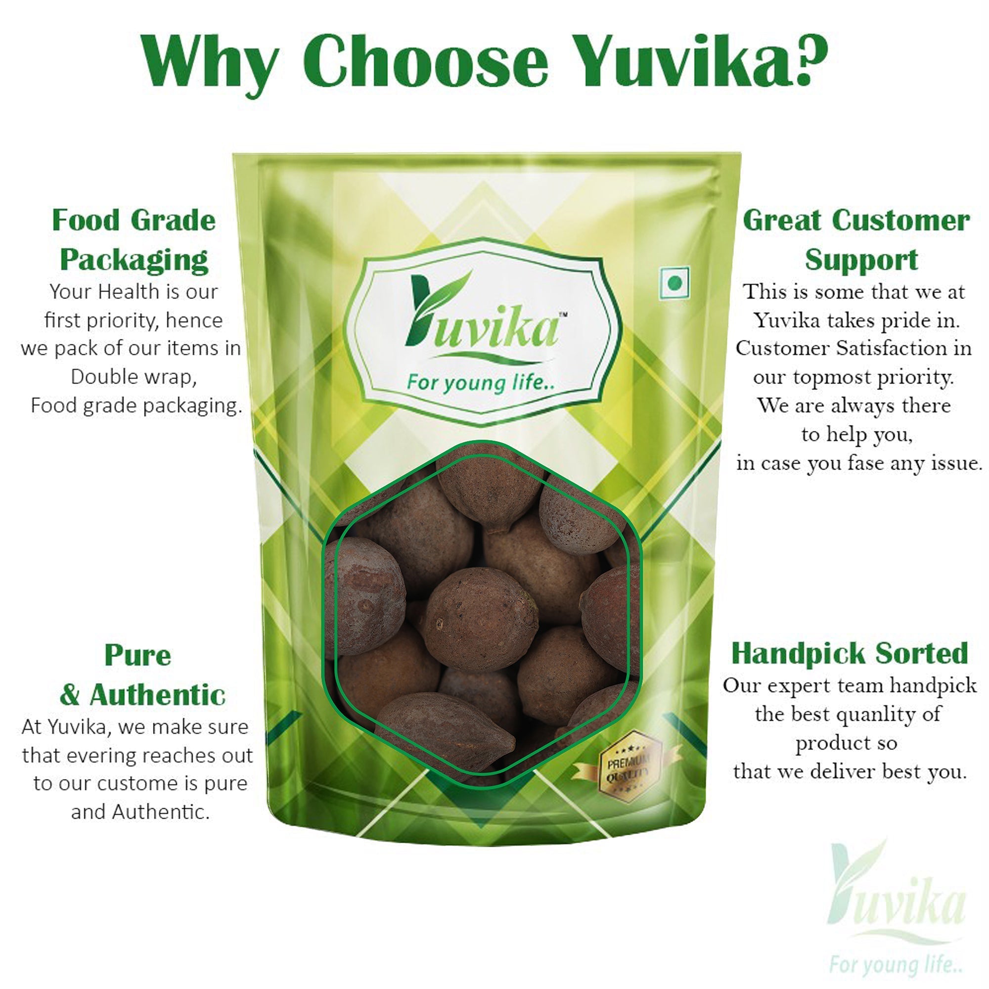 Yuvika Bahera - Baheda Sabut - Bibhitaki - Terminalia Bellirica - Bahera Whole