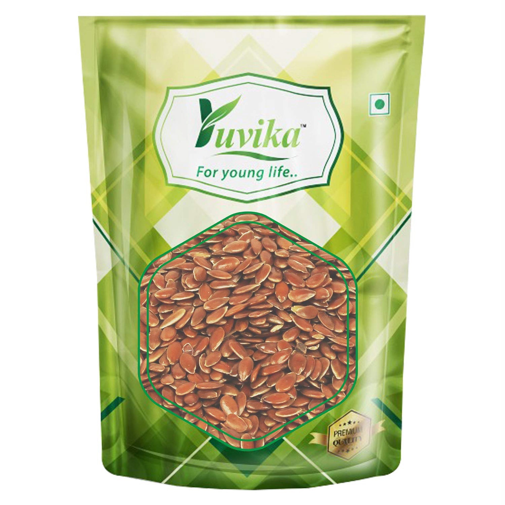 Yuvika Alsi Roasted - Linum Usitatissimum - Flax Seed Roasted