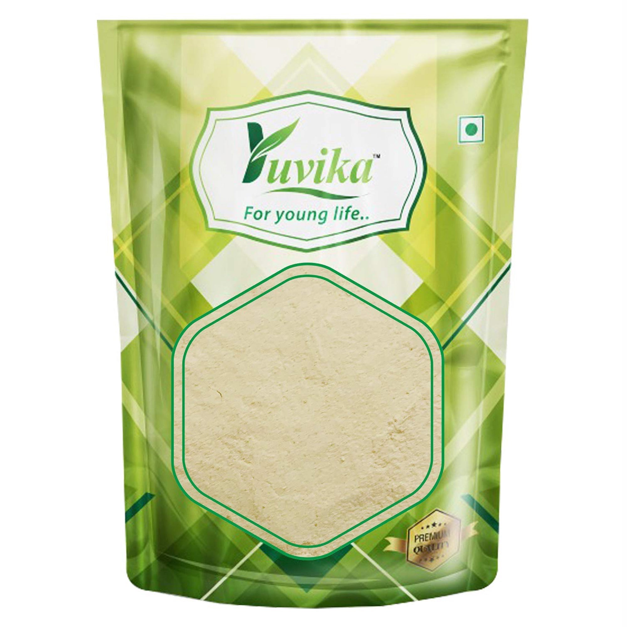 Yuvika Green Coffee Beans Powder Decaffeinated & Unroasted Arabica Coffee Powder