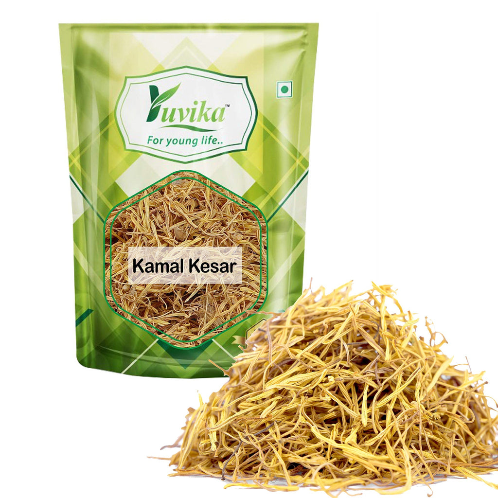 Yuvika Kamal Kesar - Nelumbo Nucifera Stigmas - Lotus Saffron - Pollen of Lotus