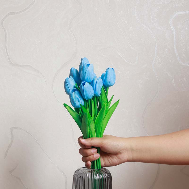 The Lisse | Artificial Tulips Pack of 10 flowers