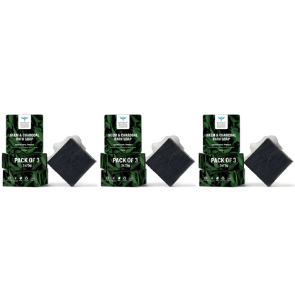Bombay Shaving Company Charcoal and Neem Bath Soap for Men