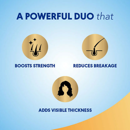 Clinic Plus With Rice Water Protein + Vitamin-E Strong & Thick Shampoo