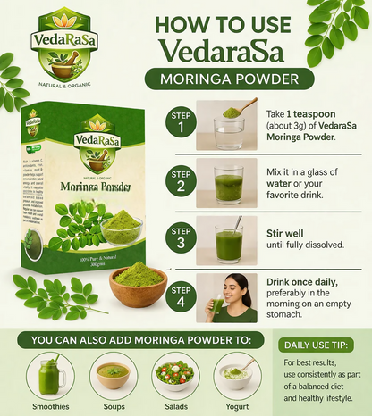 VedaRasa Moringa Leaves Powder