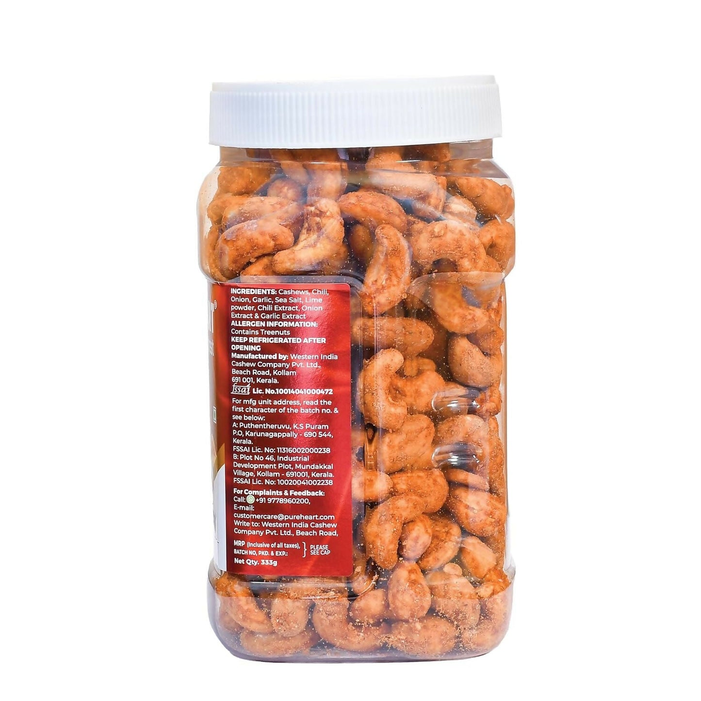 Pureheart Nutreat Fiery Hot Cashews
