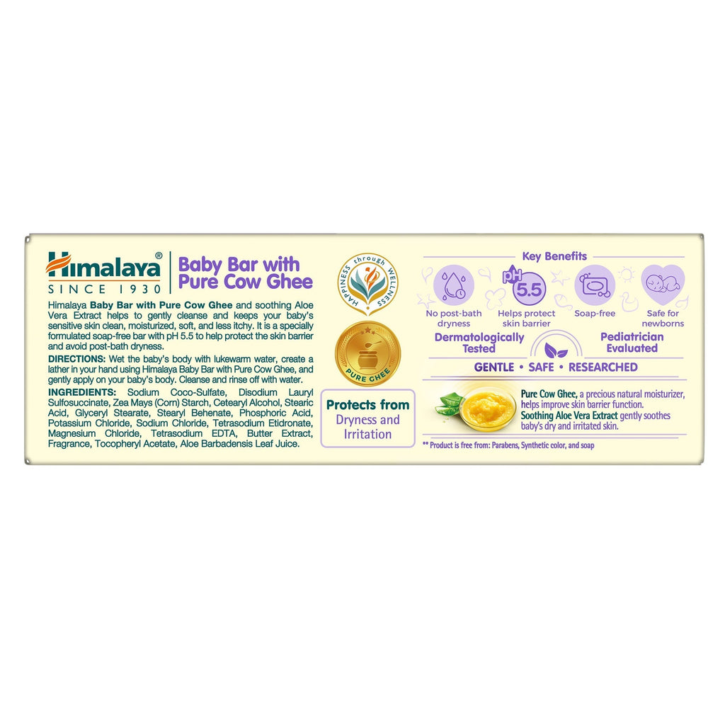 Himalaya Baby Bar with Pure Cow Ghee