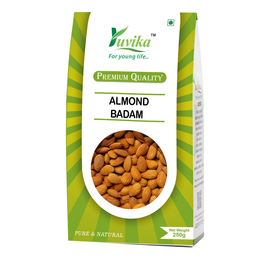 Yuvika Almonds - Badam Gurbandi - 250 gms