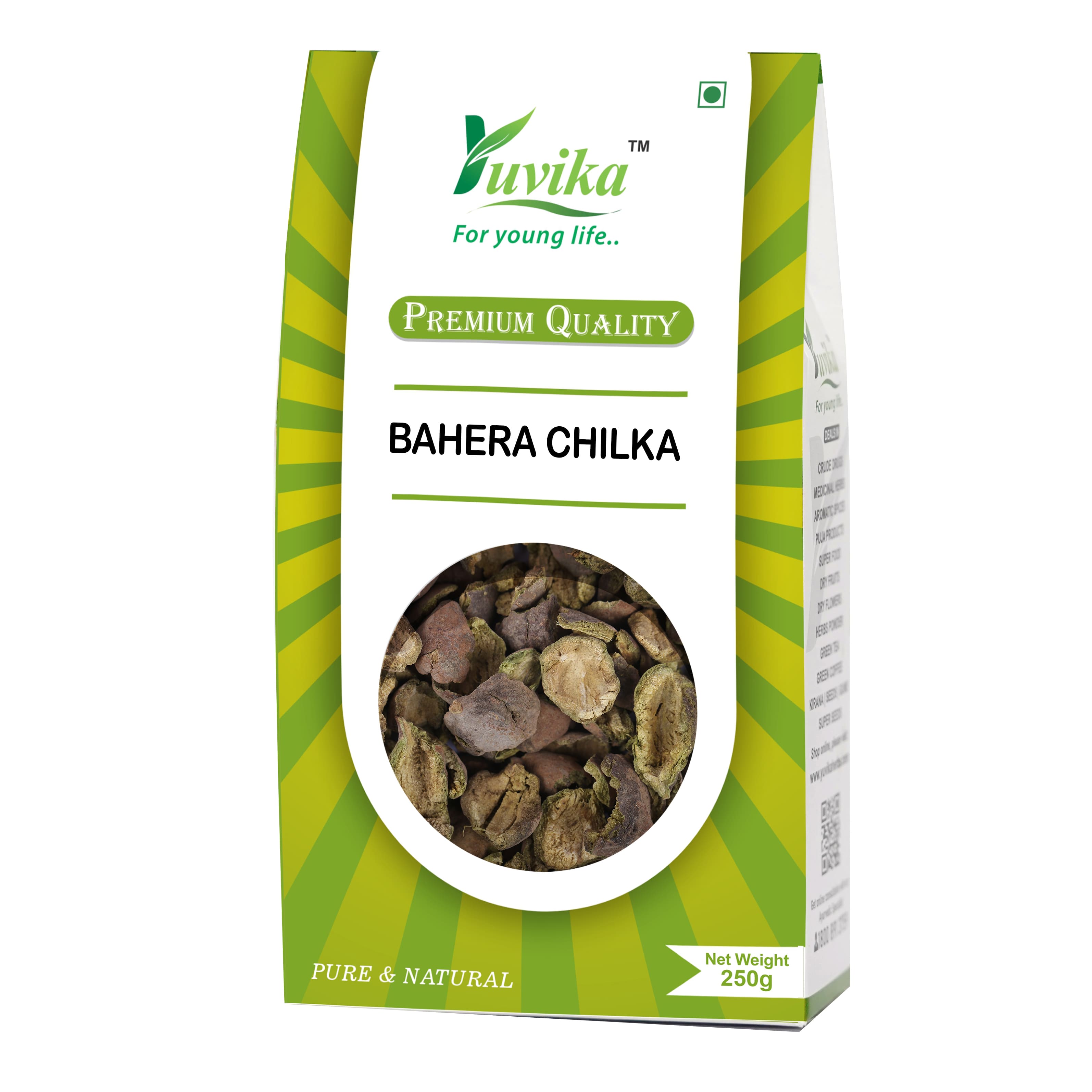 Yuvika Bahera Chilka - Terminalia Bellirica - 250gms