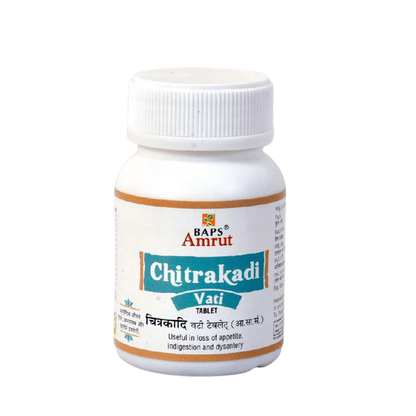 BAPS Amrut Chitrakadi Vati - 120 tabs