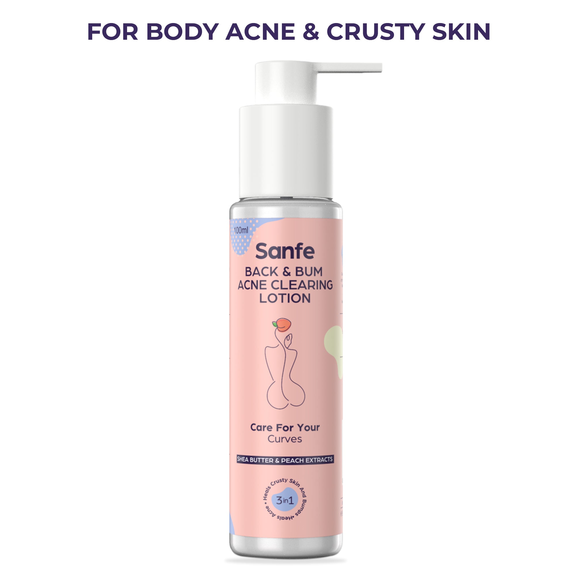 Sanfe Body Acne Clearing Lotion - 100 ml