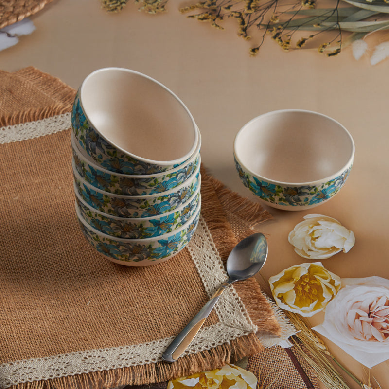 Bamboo Fibre Bowl | 4 inches | Set of 6 | Multiple Designs