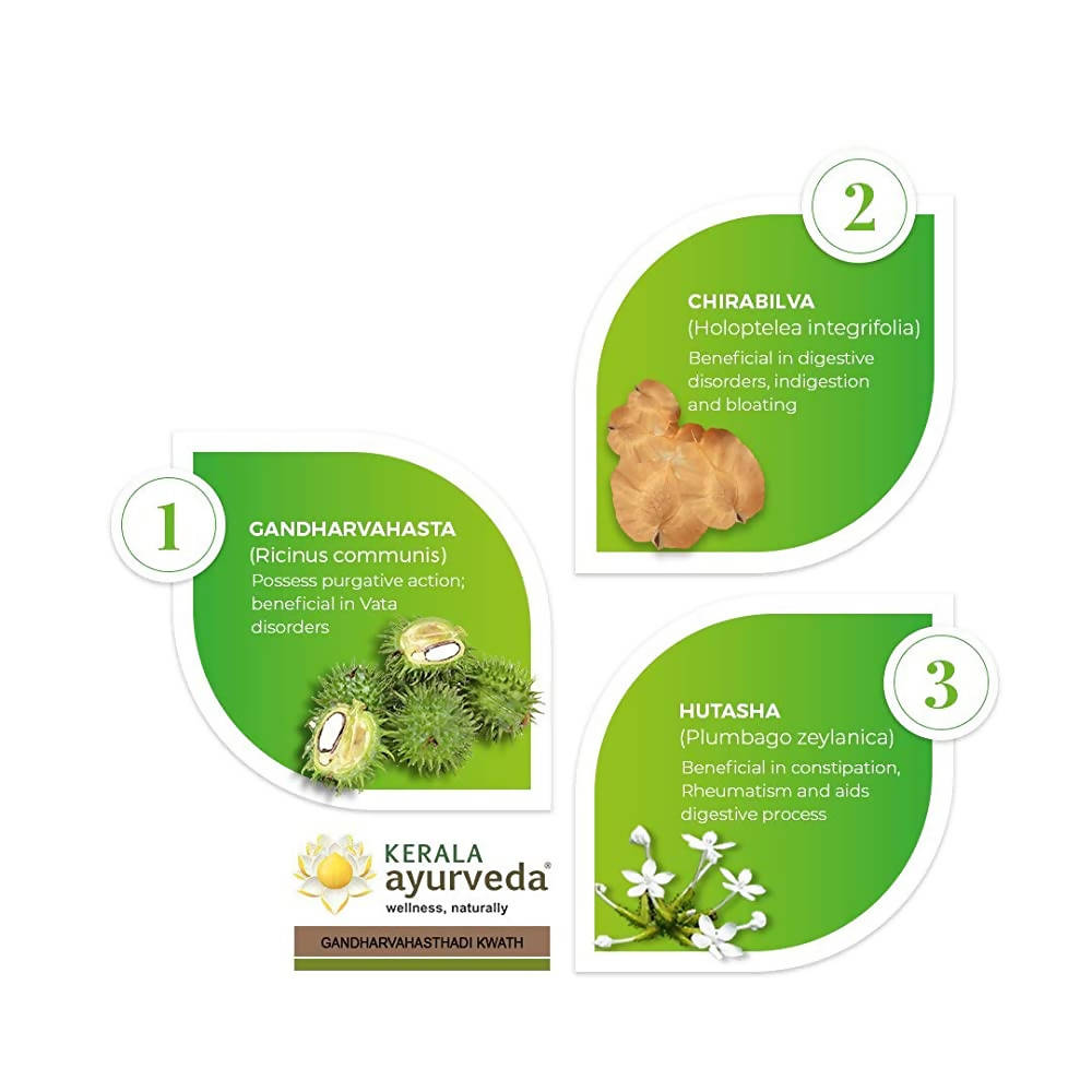 Kerala Ayurveda Gandharvahasthadi Kwath - 200 ml