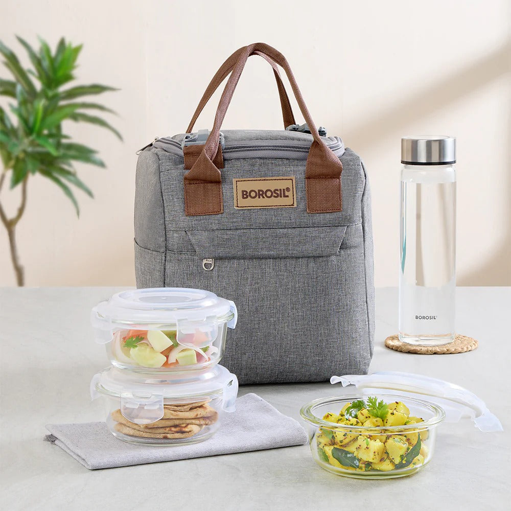 Borosil Gourmet Lunch Box Set