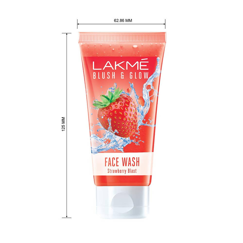 Lakme Blush & Glow Strawberry Freshness Gel Face Wash