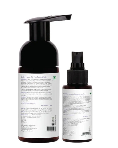 AreoVeda Baby Wash and Lotion Combo