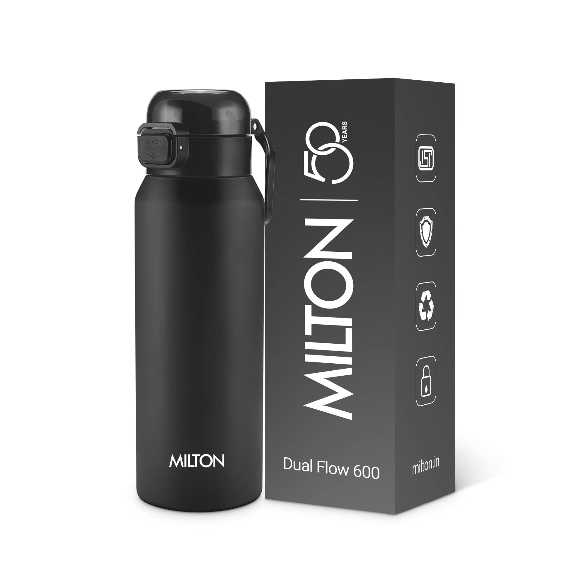 Milton Dual Flow Thermosteel Water Bottle