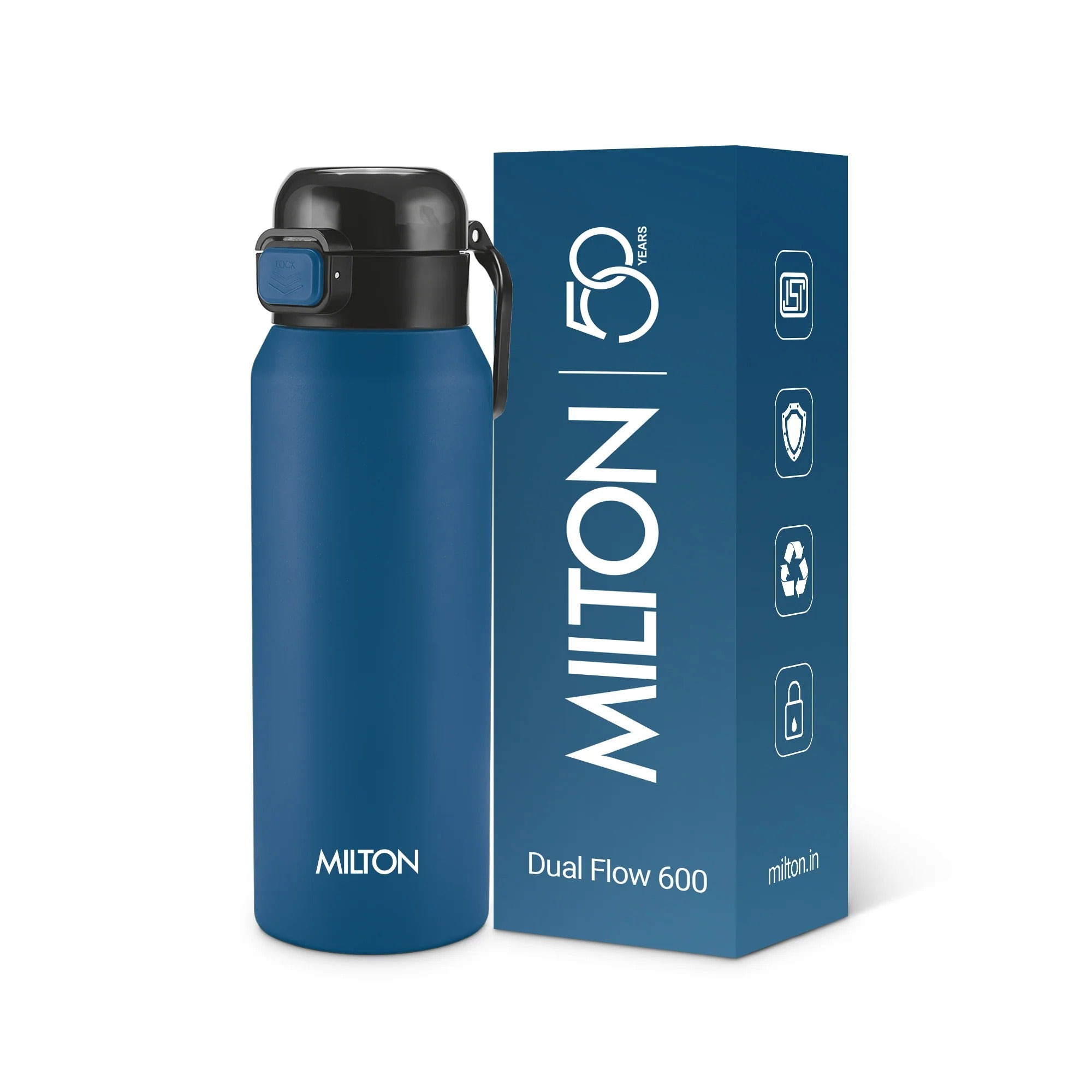 Milton Dual Flow Thermosteel Water Bottle