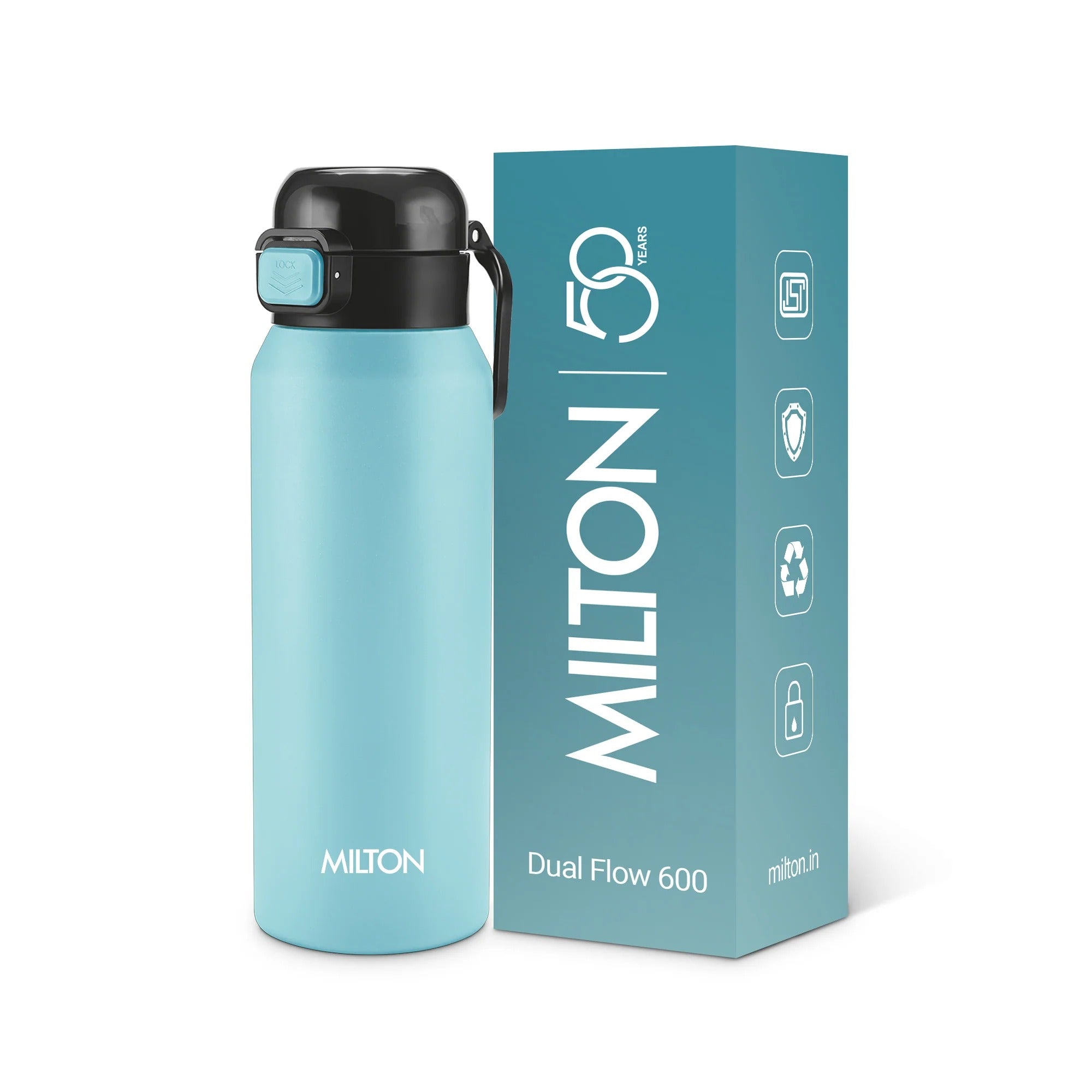 Milton Dual Flow Thermosteel Water Bottle