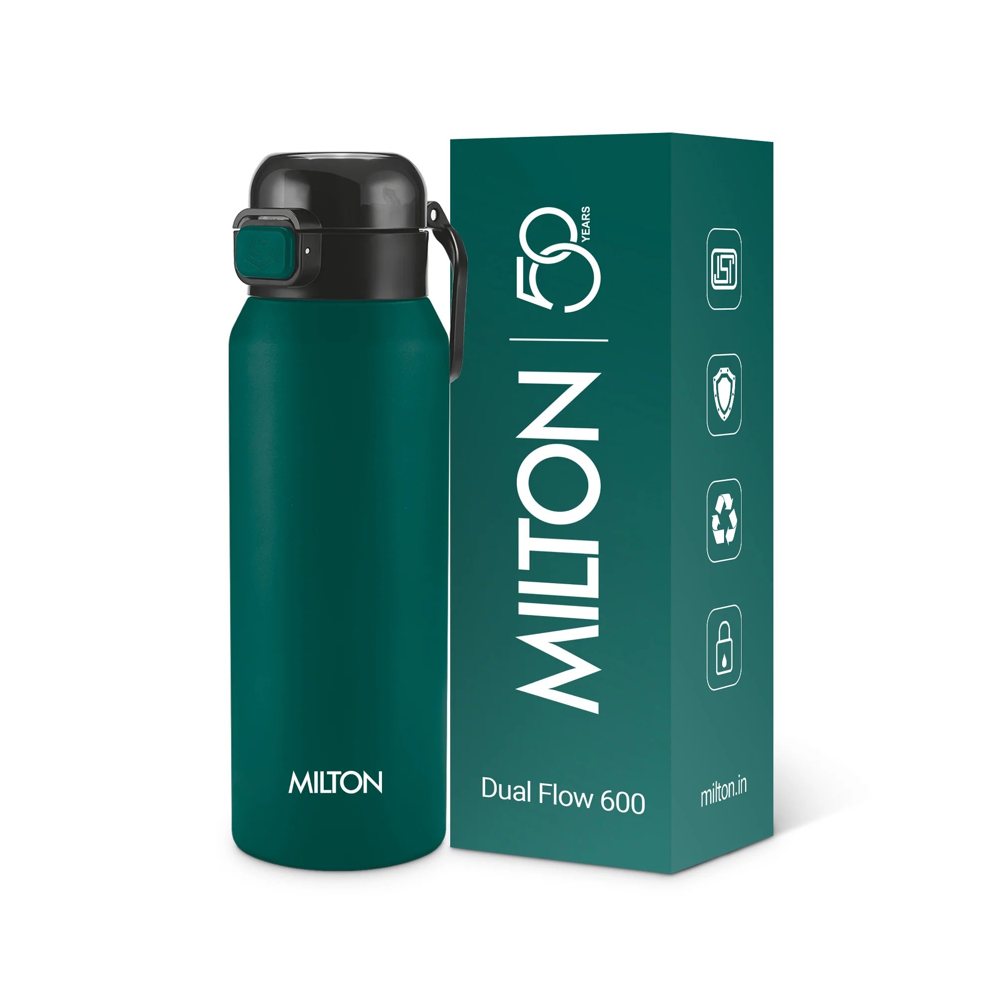 Milton Dual Flow Thermosteel Water Bottle