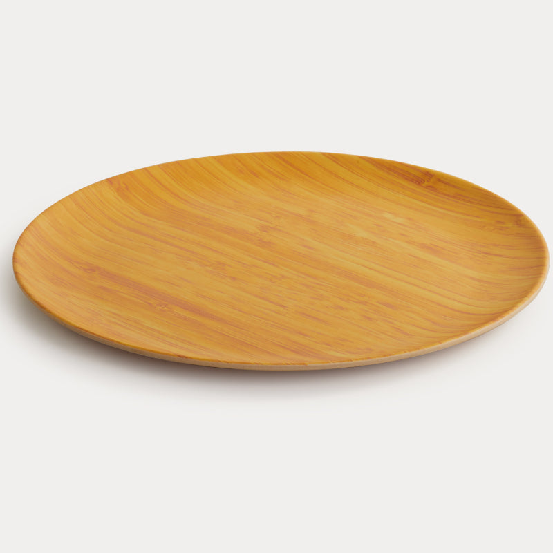 Bamboo Fibre Plate | 10 inches | Set of 6 | Multiple Designs
