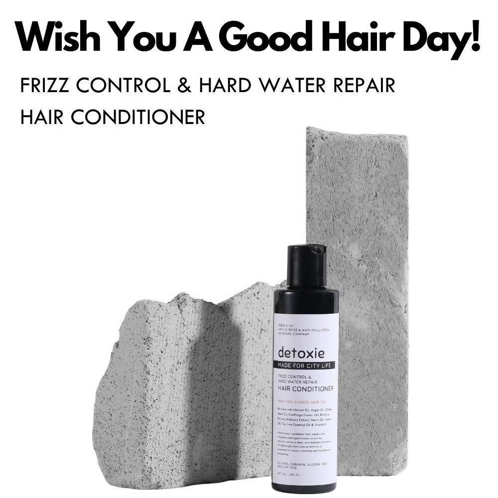Detoxie Frizz Control & Hard Water Repair Hair Conditioner - 200 ml