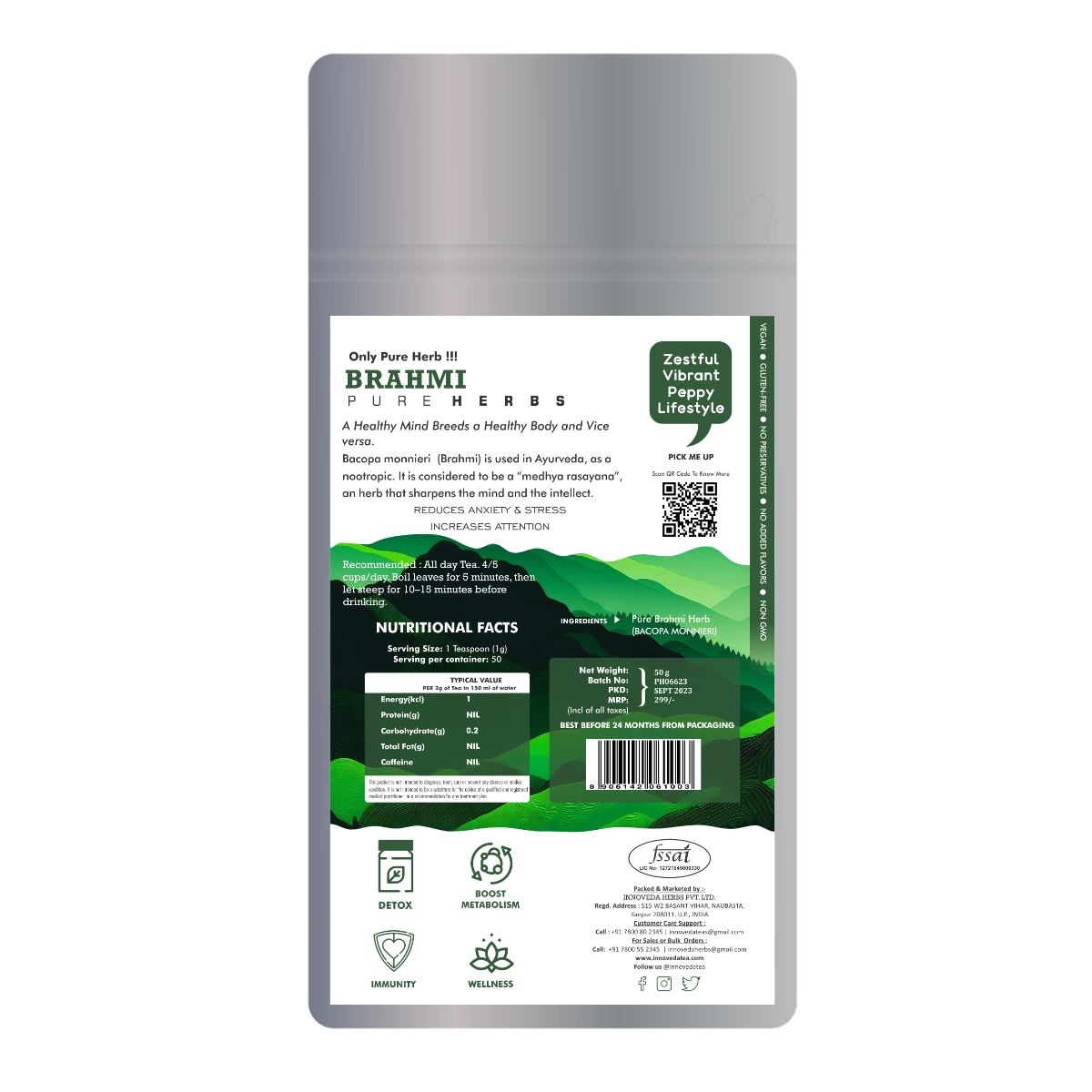 Innoveda Brahmi Pure Herb