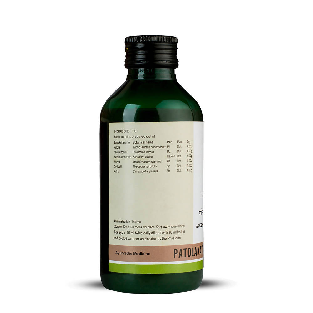 Kerala Ayurveda Patolakatukurohinyadi Kwath - 200 ml