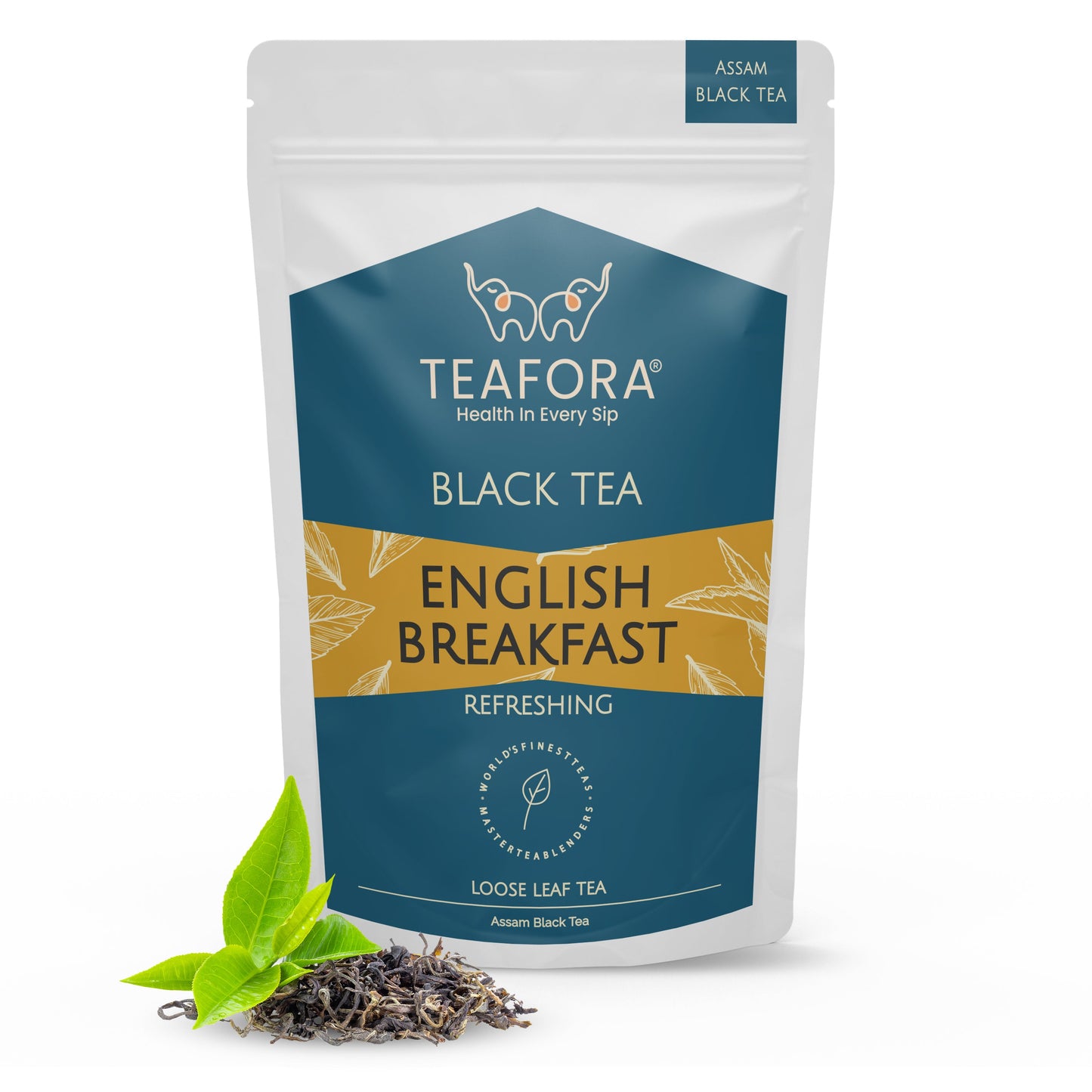 TEAFORA English Breakfast Black Tea | Rich, Robust & Full Bodied Loose Leaf Tea | Refreshing & Aromatic | Freshly Sourced Direct From Origin