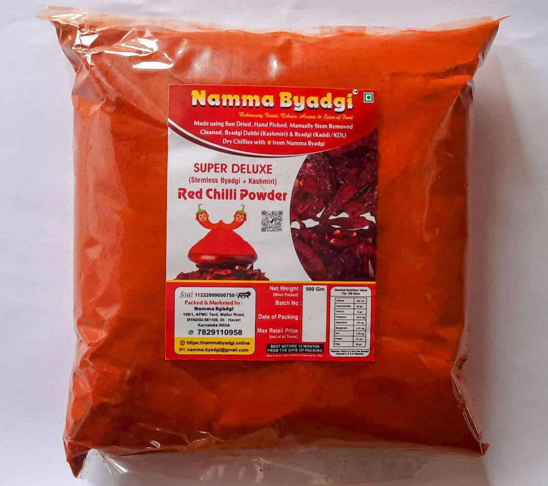 Namma Byadgi's Organic Mirchi Masala Kit- (Marchi, Spices, Powders)