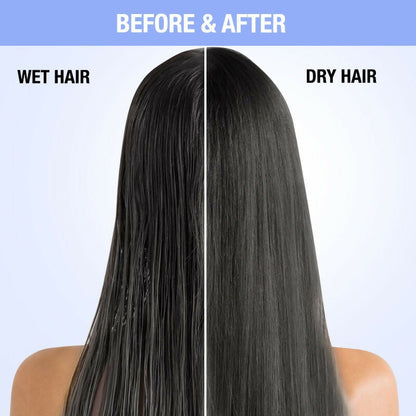 Nykaa Naturals Microfiber Hair Wrap for Frizz Free & Shiny Hair - Blue