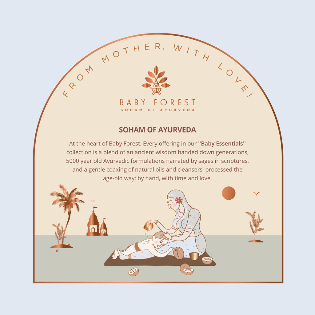 Baby Forest Narial Tailam Organic Cold Pressed Coconut Oil - 200 ml