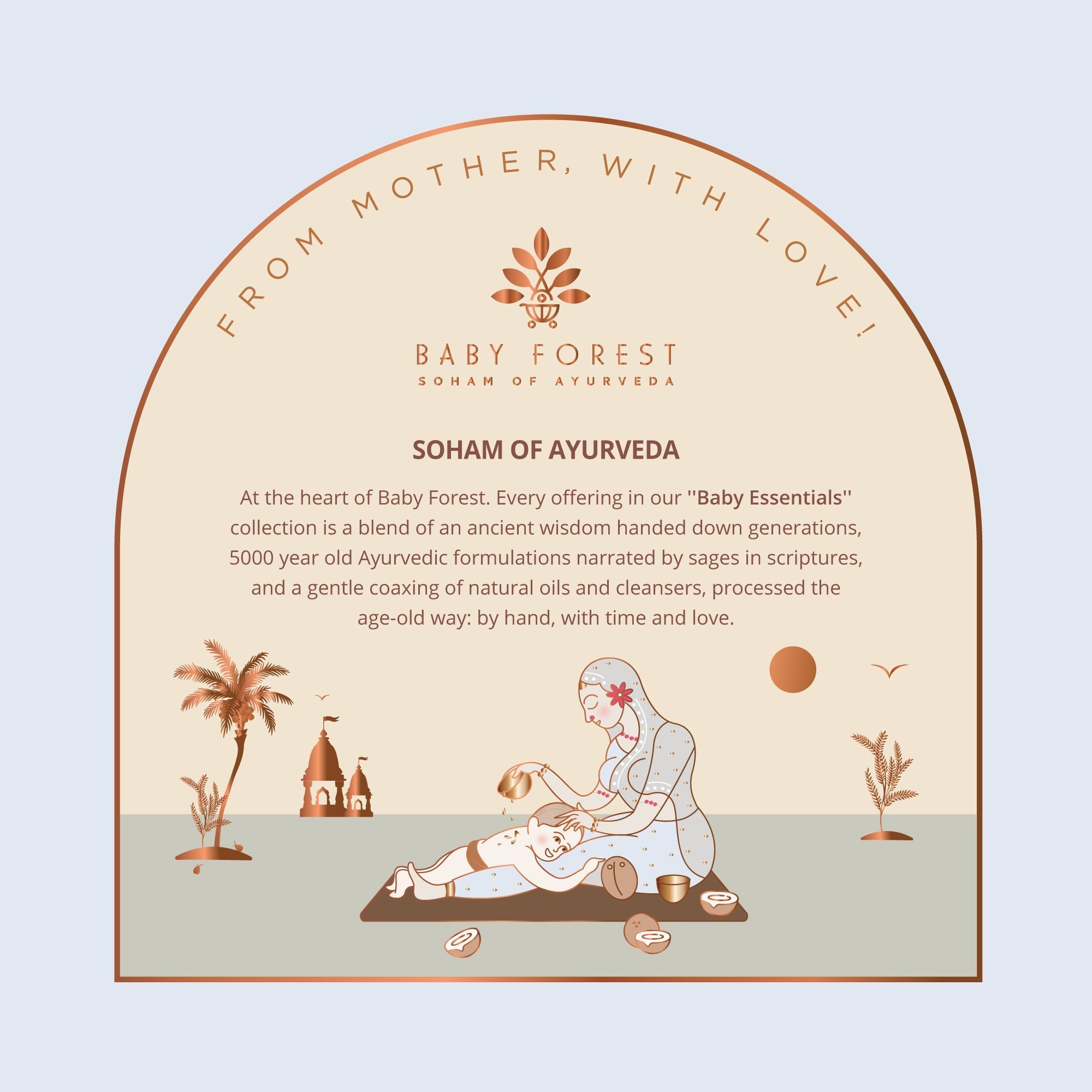 Baby Forest Narial Tailam Organic Cold Pressed Coconut Oil - 200 ml