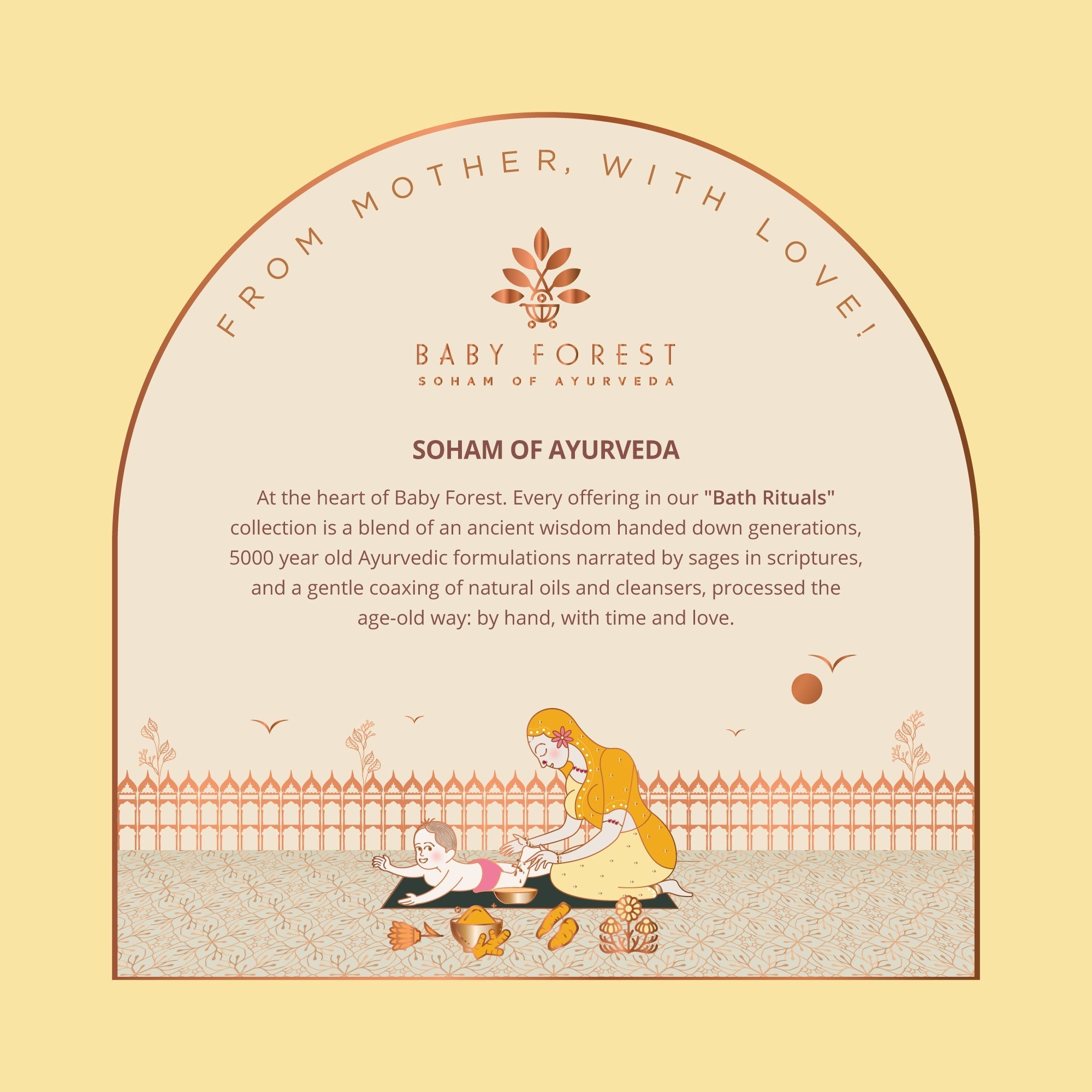 Baby Forest Moh Malai Baby Body Lotion - 200 ml