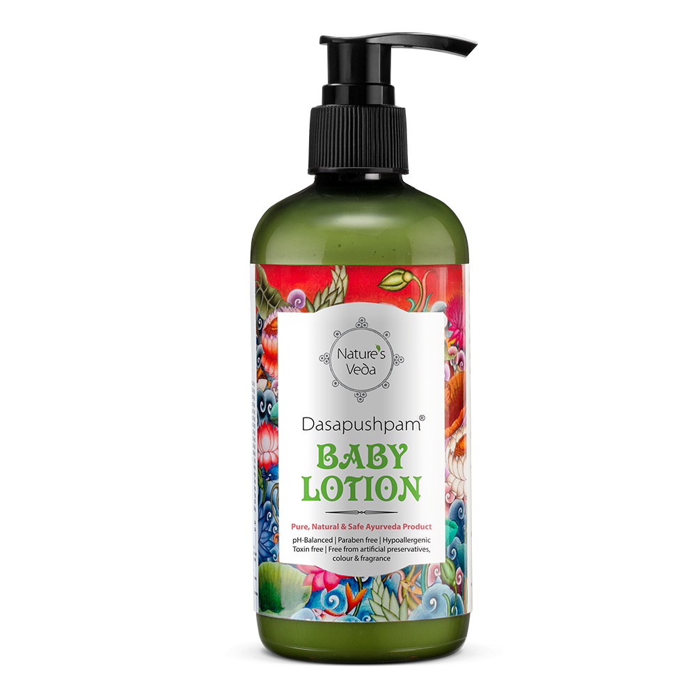 Aarshaveda Dasapushpam Baby Lotion - 300 ml