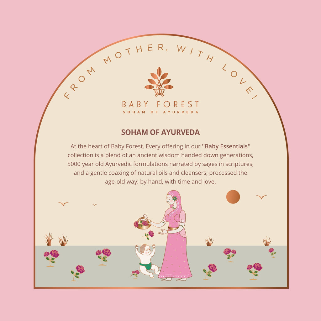 Baby Forest Gulaab Oose Baby Rose Water Mist - 200 ml