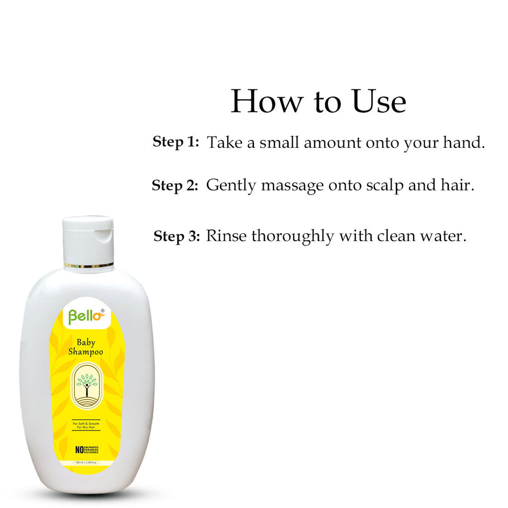 Bello Herbals Baby Shampoo - 100 ml