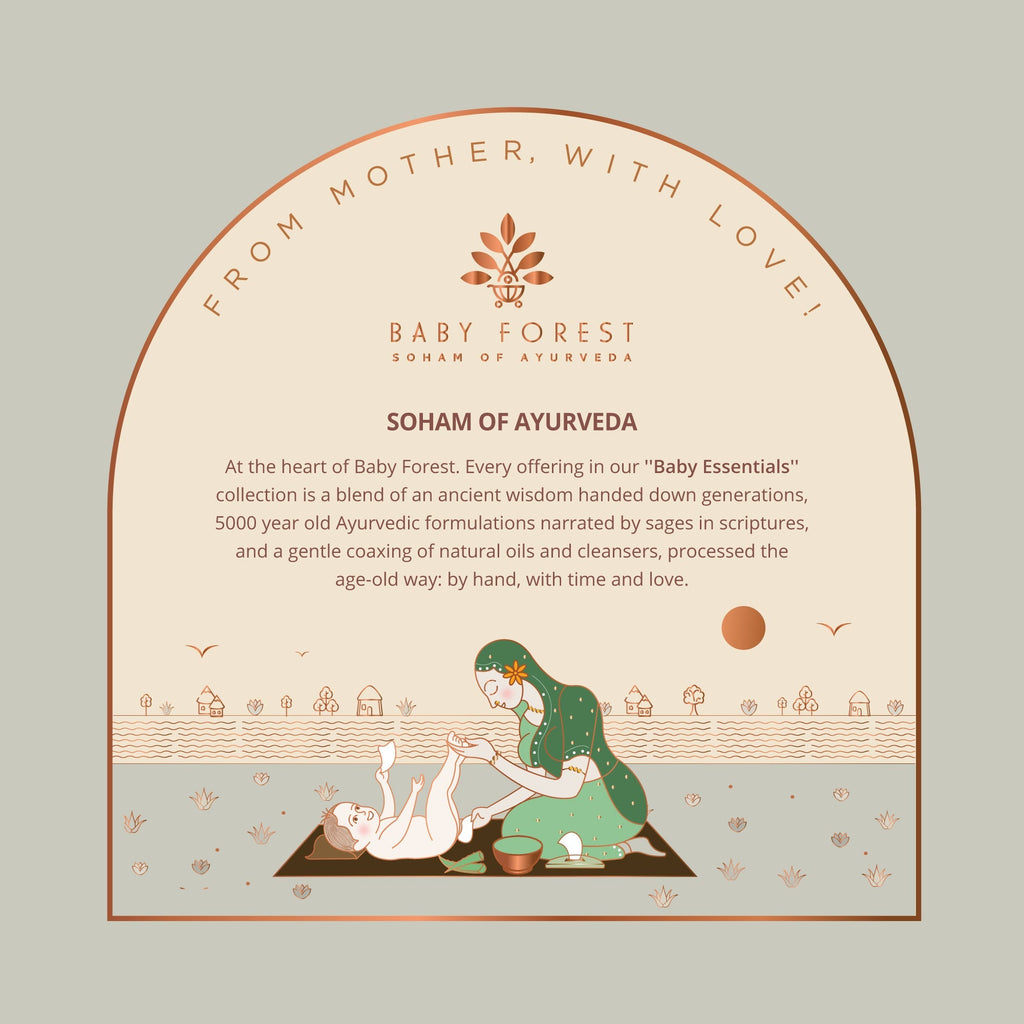 Baby Forest Mulmul Baby Wipes - 72 Wipes