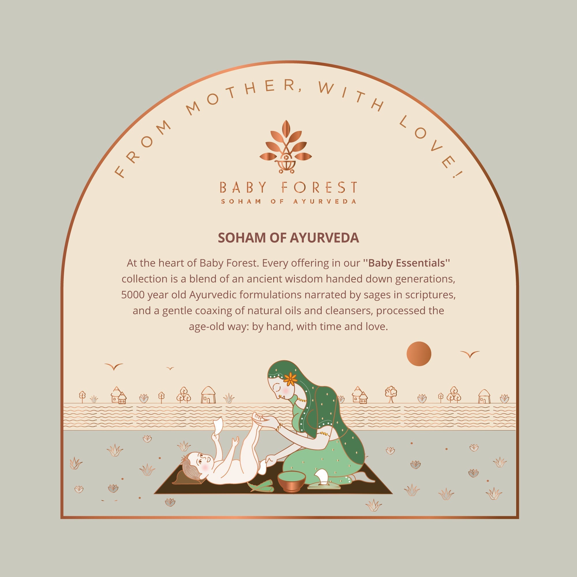 Baby Forest Mulmul Baby Wipes - 72 Wipes