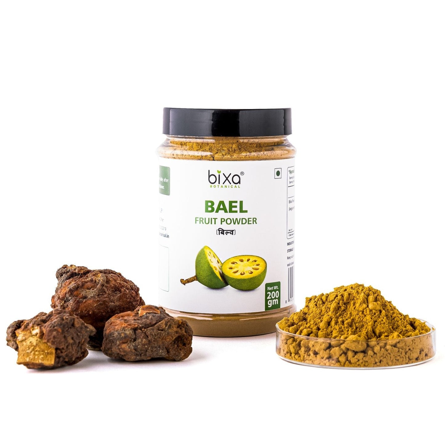 Bixa Botanical Bael / Bilva Fruit Powder Aegle Marmelos - 200 gms
