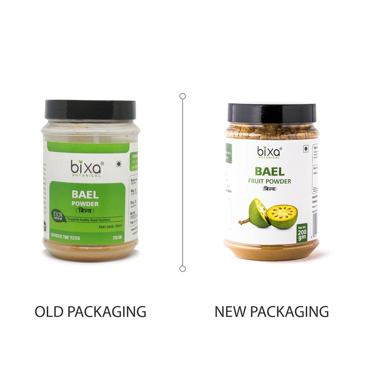 Bixa Botanical Bael / Bilva Fruit Powder Aegle Marmelos - 200 gms