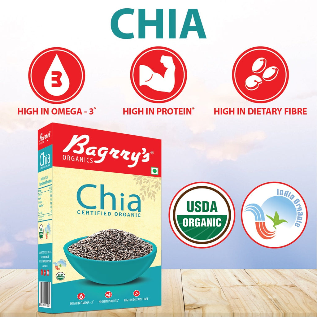 Bagrry's Organic Chia - 150 gms