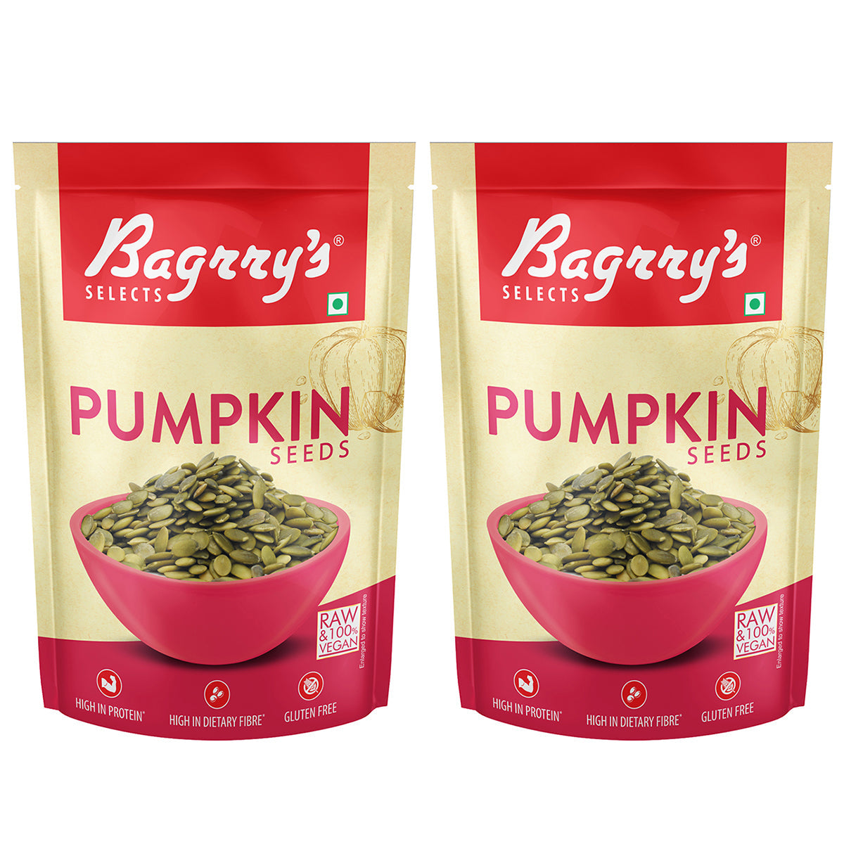 Bagrry's Pumpkin Seeds - 250 gms