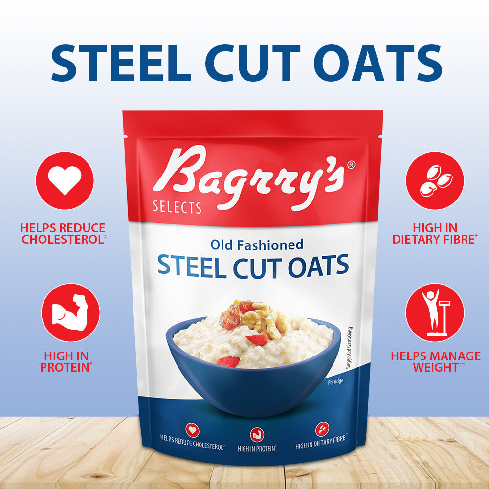 Bagrry's Steel Cut Oats - 500 gms